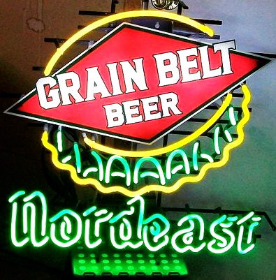 Grain Belt Nordeast Neon Sign